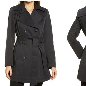 NEVER WORN Via Spiga Double Breasted Raincoat